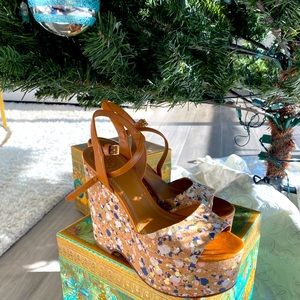 Tory Burch cork sandals